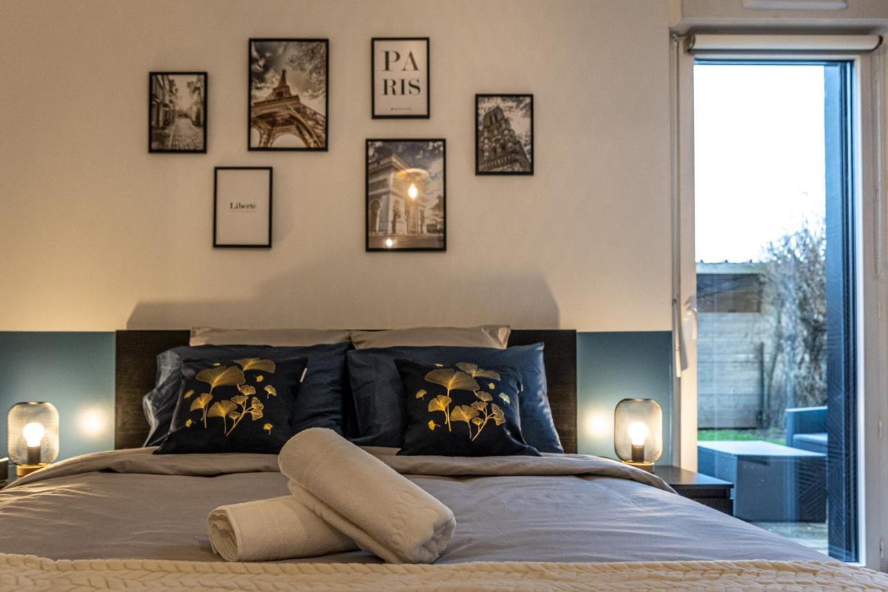 Chez Stephane & Sophie - 10Min Disneyland, Free Parking, Big Garden 몽테브랭 외부 사진