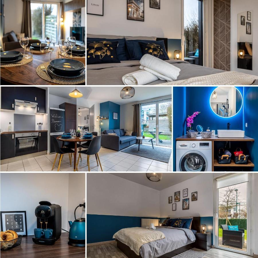 Chez Stephane & Sophie - 10Min Disneyland, Free Parking, Big Garden 몽테브랭 외부 사진