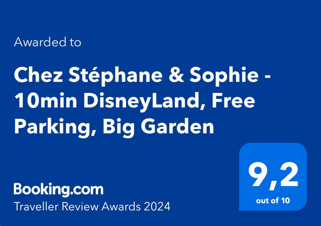 Chez Stephane & Sophie - 10Min Disneyland, Free Parking, Big Garden 몽테브랭 외부 사진